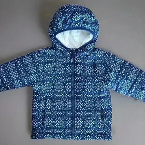 THE NORTH FACE Mossbud Swirl Reversible Heatseeker‎ Jacket Toddler Size 2T A1